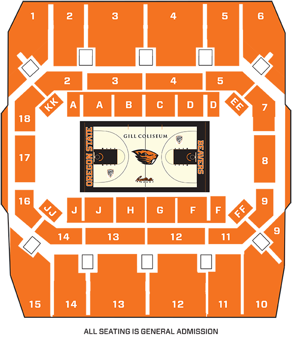 gill coliseum seating chart